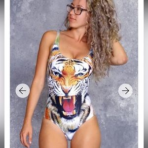 Medium black milk TIGER SWIMSUIT